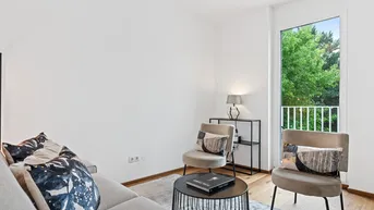 Expose BESTLAGE ALTE DONAU – 2-Zimmer im Dachgeschoss mit Balkon – 1 Minute zur Alten Donau