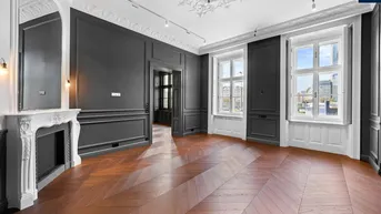 Expose THE EXCEPTIONAL: Luxuriös sanierte Altbauwohnung für gehobene Ansprüche nahe Schottenring