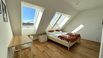 Expose Stilvolle 2-Zimmer-Dachgeschosswohnung in der Leopoldstadt