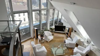 Expose Exklusives Dachgeschoß mit atemberaubendem Stadtblick in Toplage - 232m² Wohnfläche in 1030 Wien