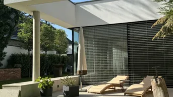 Expose Privatsphäre &amp; Perfektion – Architektenvilla mit Garten, drei Terrassen &amp; Homeoffice