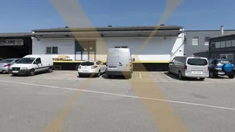 Expose Lagerhalle inkl. Rampe mit davorliegender Ladezone in Leonding zu vermieten!