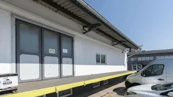 Expose Lagerhalle mit Falttor, Lastenlift, Freifläche sowie Büroteil in Leonding zu vermieten