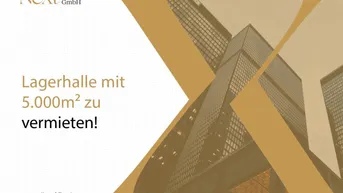 Expose Multifunktionale Lagerhalle mit 5.000m² zu vermieten- Ausstattung nach Mieterwunsch!