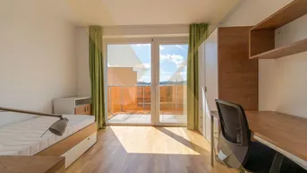 Expose PROVISIONSFREI! WG-geeignet! Möblierte 3,5-Zimmer-Wohnung mit großzügigem Balkon in Linz zu vermieten!
