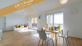 Expose PROVISIONSFREI - Erstbezugs 4-Zimmer-Wohnung samt riesen Loggia/Balkon in Haibach i. M. zu verkaufen!