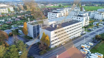 Expose Ideale Lage und Top Austattung! Bestandsfreies Bürohaus (Widmung M) mit ca. 95 Parkplätzen in Linz zu verkaufen!
