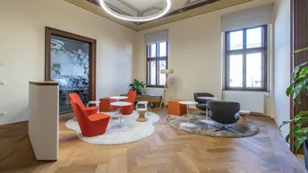 Expose Beeindruckende Bürofläche im Palais Löwenfeld in Linz/Kleinmünchen zu vermieten!