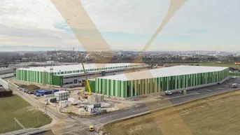 Expose NEUBAU - Lager-/Produktionshalle (optional mit Büroflächen) in Ennsdorf zu vermieten!