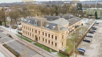 Expose Beeindruckende Bürofläche im Palais Löwenfeld in Linz/Kleinmünchen zu vermieten!