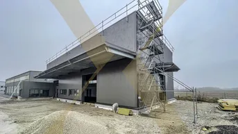 Expose NEUBAU! Lager-/Produktionshalle samt Büroflächen in Schlatt bei Lambach zu vermieten!