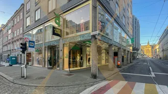 Expose AAA-Geschäftsfläche in Bestlage von Linz, direkt an der Landstraße zu vermieten!