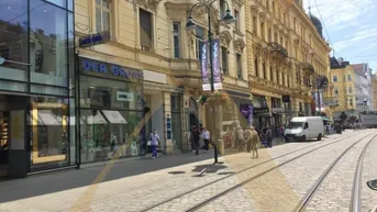 Expose Optimales Geschäftslokal mit sehr hoher Fußgängerfrequenz direkt an Linzer Landstraße zu vermieten!