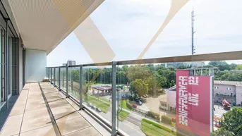 Expose Lichtdurchflutete 3-Zimmer-Wohnung mit großzügiger Loggia in Linz nähe Wifi zu vermieten! (Top 82)