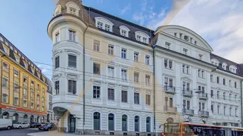 Expose Klimatisierte Geschäfs-/Bürofläche mit idealer Sichtbarkeit im Zentrum von Linz zu vermieten!