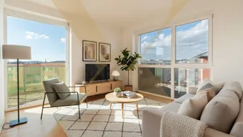 Expose Moderne 2,5-Zimmer-Dachgeschoßwohnung inkl. Westbalkon in Linz nähe UKH zu vermieten!