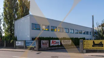 Expose Lagerhalle mit 2 Rolltoren in Leonding zu vermieten!