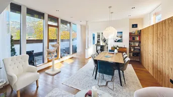 Expose Modern-alpine Dachterrassen-Maisonette mit Panoramablick – traumhafte Sonnenuntergänge inklusive!