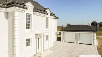 Expose Doppelhaus-Villa in bester Nachbarschaft mit höchster Wohnqualität am traumhaften Aqualina Privatbadesee | belagsfertig