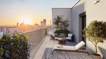 Expose Ruhige 3-Zimmer Wohnung mit großer Terrasse - Gartenbeet inklusive