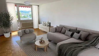 Expose Traumhafte Loggia-Wohnung in Salzburgs TOPLAGE - 52m2, 2 Zimmer, gepflegt, mit Lift!
