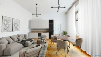 Expose ++NEU++ Karmeliterviertel vor der Tür – 2-Zimmer-Altbau beim Donaukanal &amp; Schottenring-Station