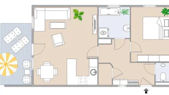 Expose Perfekte 2-Zimmer-Anlegerwohnung in begehrter Wohnunggegend