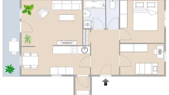 Expose 3-Zimmer-Wohnung mit großem Balkon im grünen Graz-Gösting