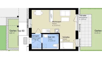 Expose Geförderte Neubauwohnung mit Garten und Terrasse
