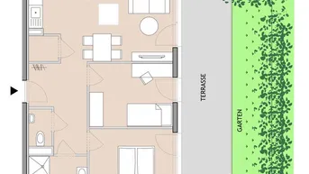 Expose Moderne Wohnkultur: 3-Zimmer-Oase mit Garten in Graz-Gösting