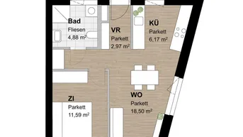 Expose Moderne 2-Zimmer-Wohnung mit Einbauküche