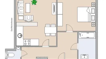 Expose Schöne Wohnung mit Wohnküche im 1. Stock