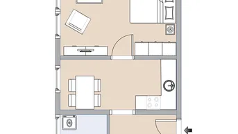 Expose Charmante 2-Zimmerwohnung: Gemütliches Refugium im schönen Alt-Eggenberg