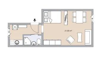 Expose Zentrumsnahe Wohnung mit Altbau-Flair