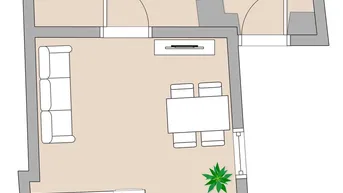 Expose Charmante 2-Zimmer-Altbauwohnung mit Balkon in zentraler Lage