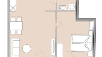 Expose 2-Zimmer-Wohnung mit Dachterrassenfeeling in Graz-Gösting