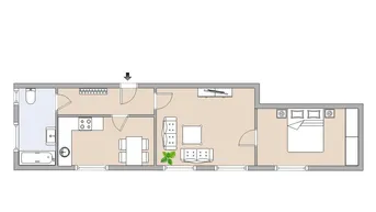 Expose 2,5-Zimmer-Wohnung an der südsteirischen Weinstraße