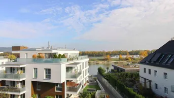 Expose Exklusive Dachgeschoßwohnung mit Privatsteg, Bootanlegeplatz und Donaupanorama am Kuchelauer Hafen