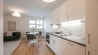 Expose Fabelhafte 2-Zimmer-Wohnung mit geräumiger, ruhiger Terrasse - Erstbezug bei der U3