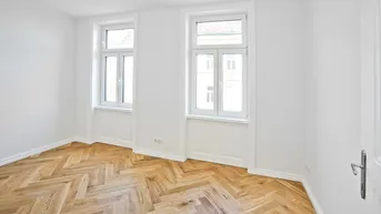 Expose VIEVIENNE - Altbaucharme pur: 3 Zimmer mit Loggia und großzügigem Wohngefühl