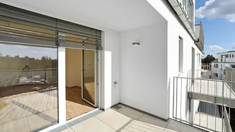 Expose AB AUGUST: moderne 2-Zimmer-Wohnung mit Balkon nähe U1 Neulaa
