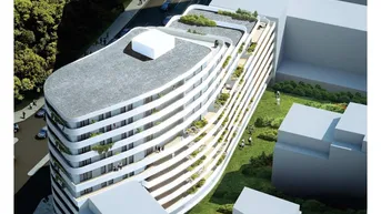 Expose Vienna Hills: hofseitige 2-Zimmer-Wohnung + Balkon und Kahlenberg-Ausblick, Kellerabteil, Erstbezug
