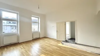 Expose Helle 2-Zimmer-Altbauwohnung nahe der äußeren Mariahilfer Straße – mit separater Küche und Lift