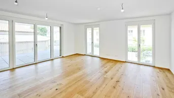 Expose Am Bienefeld - Viel Platz drinnen &amp; draußen: 3-Zimmer-Vorsorgewohnung mit Terrasse in Toplage