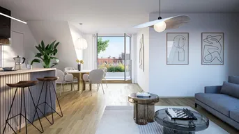 Expose PROVISIONSFREI Ihr neues Zuhause: Stilvolle 2-Zimmer-Wohnung mit Balkon | an der Alten Donau