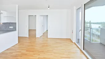 Expose Wohntraum an der Donau: Provisionsfreie 3-Zimmer-Wohnung mit Balkon im Marina Tower