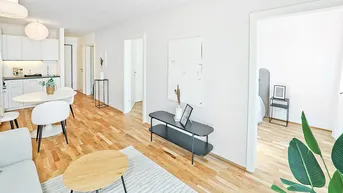 Expose Entspannung pur im eigenen Garten in Hirschstetten! Wunderschöne 2-Zimmer-Wohnung mit Terrasse!