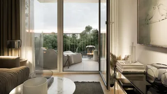 Expose Exklusiver Erstbezug mit Blick ins Grüne - 2 Zimmer mit Balkon in toller Lage