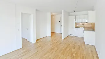 Expose Sonnig &amp; Hell: 2-Zimmer-Neubauwohnung in bester Lage mit Loggia! Optimaler Grundriss!