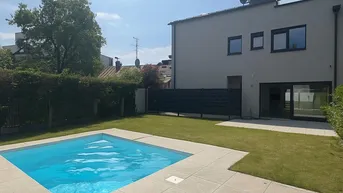 Expose Erstbezug | 3 Zimmer Gartenmaisonette Wohnung | 2 Terrassen, Pool, großer Keller | Salzburg Liefering